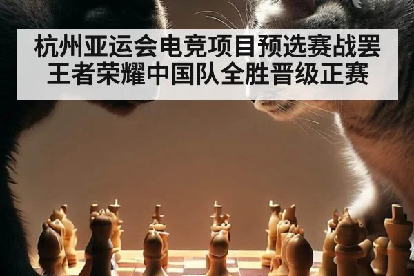 杭州亚运会电竞项目预选赛战罢王者荣耀中国队全胜晋级正赛